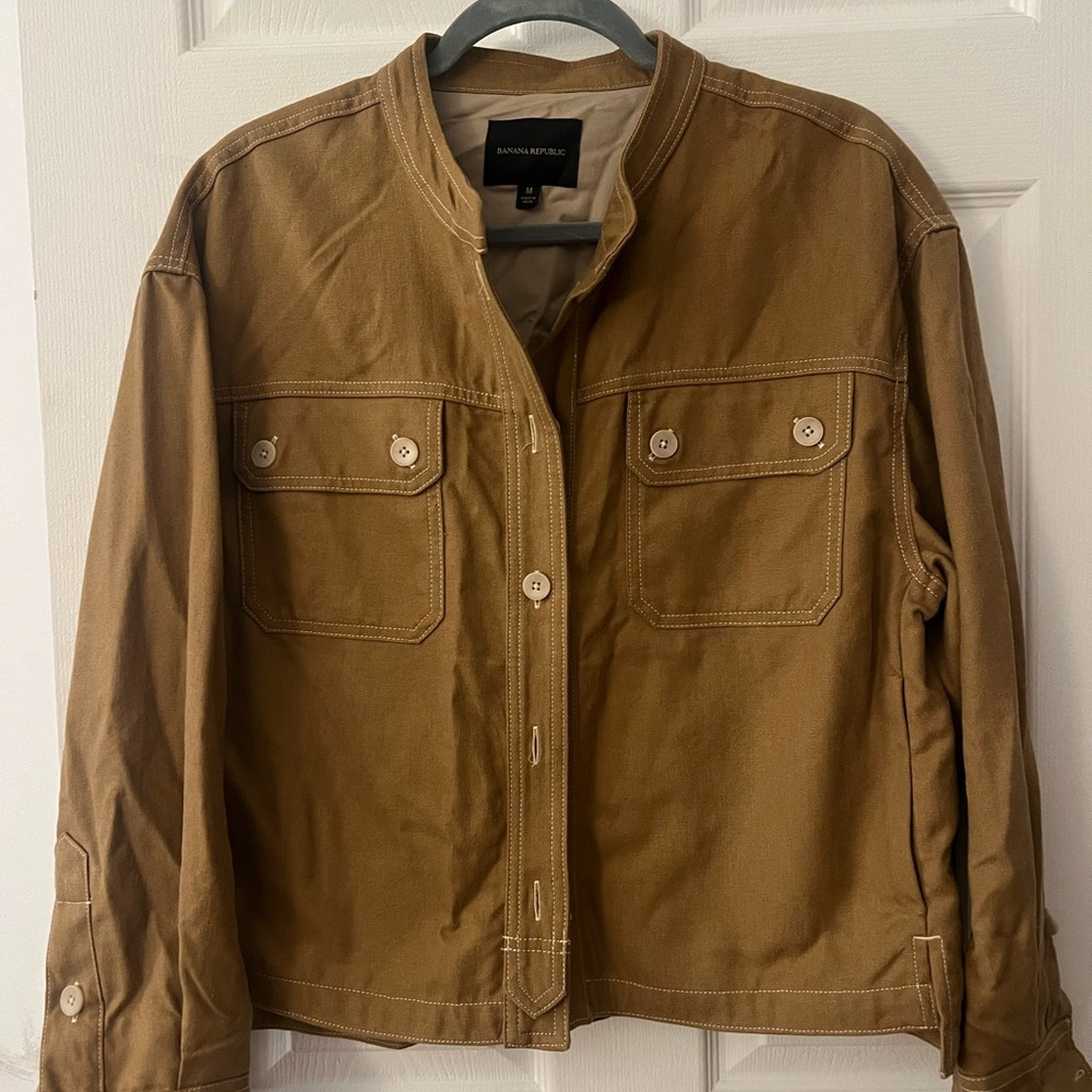 Banana Republic Tan Utility Jacket